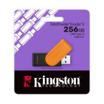 Memoria USB 3.2 kingston DataTraveler Exodia S 256GB Negro naranja