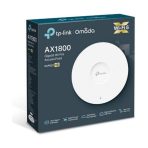 Access point Tplink EAP620-HD Dual Band WIFI 6 AX1800 montaje en techo.