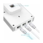 Access point Tp link Omada EAP655 Wall Plate 2Gbps Dual band Wi-Fi 6