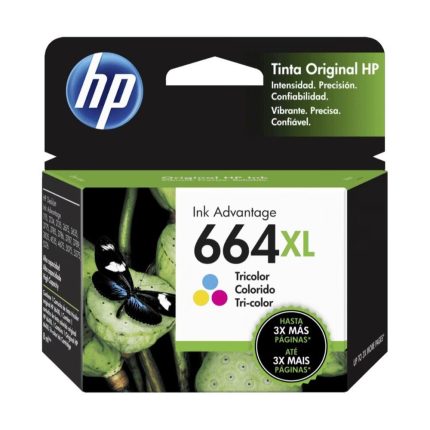 Cartucho de Tinta HP 664XL Tricolor