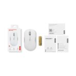 Lenovo 350 Bluetooth Silent Mouse (Cloud Grey, W/O Battery)
