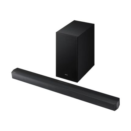 Barra de sonido Samsung con subwoofer 430 W 3,1 canales conexión inalámbrica