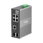 Switch Tplink Omada Industrial Gigabit 6 puertos PoE+ administrable con 2 puerto SFP