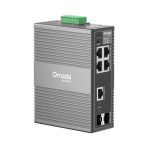 Switch Tplink Omada Industrial Gigabit 6 puertos PoE+ administrable con 2 puerto SFP