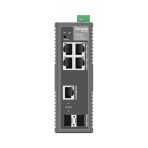 Switch Tplink Omada Industrial Gigabit 6 puertos PoE+ administrable con 2 puerto SFP