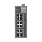 Switch Tplink Omada Industrial Gigabit 10 puertos PoE+ administrable con 2 puerto SFP