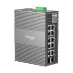 Switch Tplink Omada Industrial Gigabit 10 puertos PoE+ administrable con 2 puerto SFP