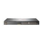 Switch HPE Aruba 2930F 24 Puertos PoE 370W asministrable 4 puertos SFP