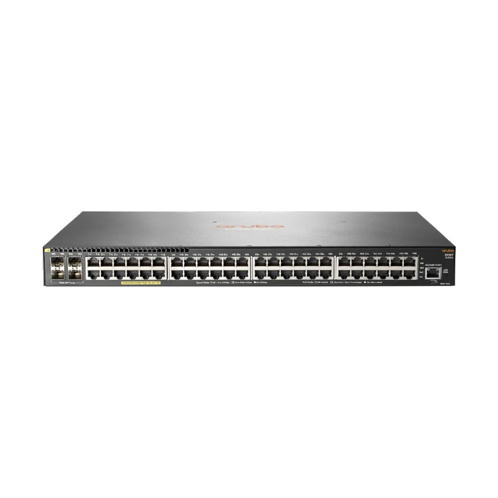 Switch Aruba 2930F 48 puertos PoE+ 4 puertos SFP Switch Aruba 2930F 48 puertos PoE+ 4 puertos SFP