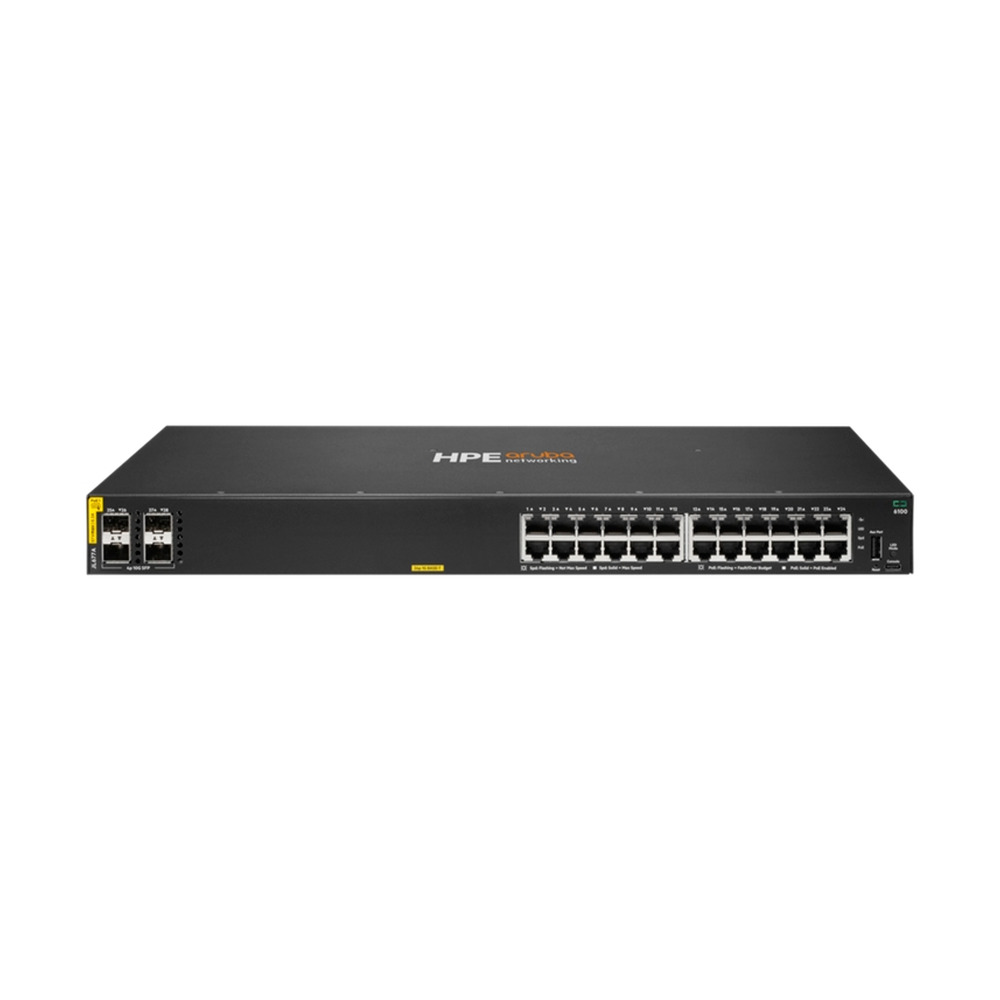 Aruba 6100 24G CL4 4SFP+ Swch Aruba 6100 24G CL4 4SFP+ Swch