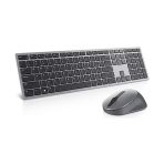 Combo Teclado + Mouse Inalámbricos Dell Pro Plus KM7321W Color Gris