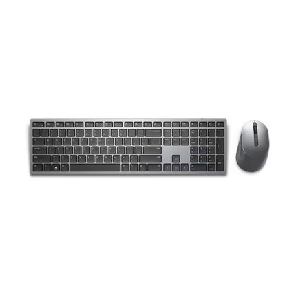 Combo Teclado + Mouse Inalámbricos Dell Pro Plus KM7321W Color Gris