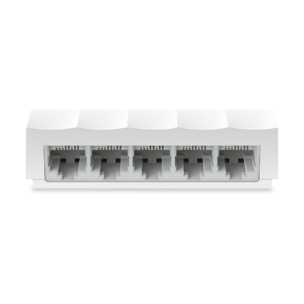 Switch TPLINK 5 puertos No administrable 10/100Mbpspara escritorio Switch TPLINK 5 puertos No administrable 10/100Mbpspara escritorio
