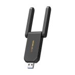 "AXE5400 High Gain Wi-Fi 6E USB Adapter