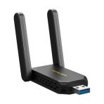 "AXE5400 High Gain Wi-Fi 6E USB Adapter