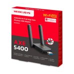 "AXE5400 High Gain Wi-Fi 6E USB Adapter