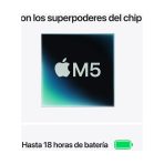 MacBook Air 13" M5 RAM 16GB SSD 512GB Plata
