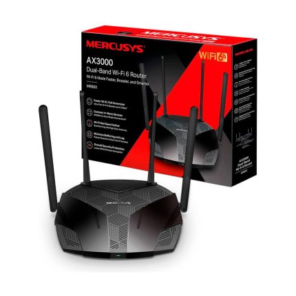 Router Mercusys AX3000 Gigabit Dual band Wi-Fi 6