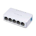Switch Mercusys 5 puertos No adminstrable 10/100Mbps de escritorio