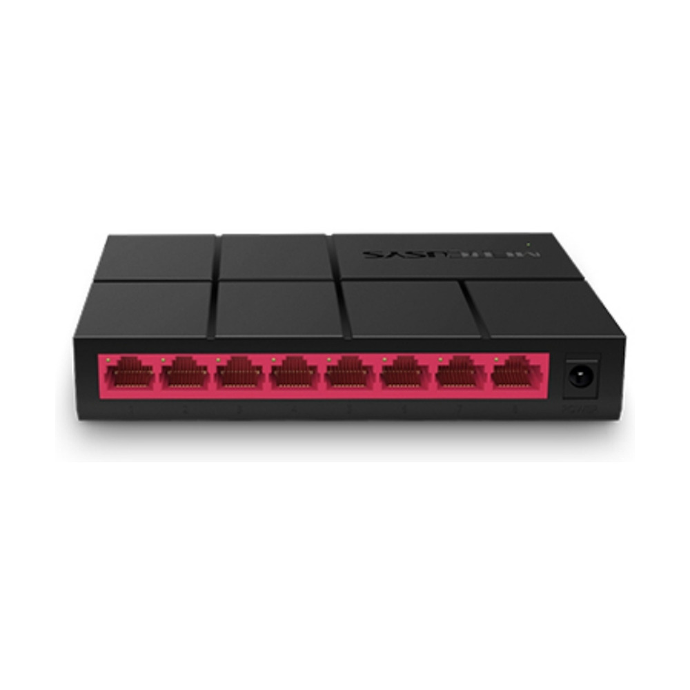 Switch Mercusys 8 puertosNo administrable Gigabit para escritorio Switch Mercusys 8 puertosNo administrable Gigabit para escritorio