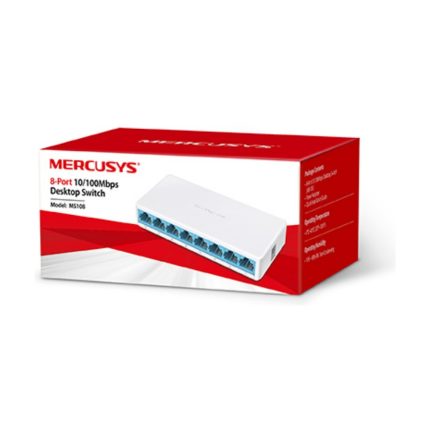 Switch Mercusys de escritorio No adminstrable 8 puertos