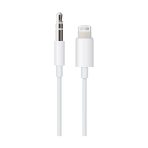 Cable adpatador apple Lightning a 3.5 mm de audio
