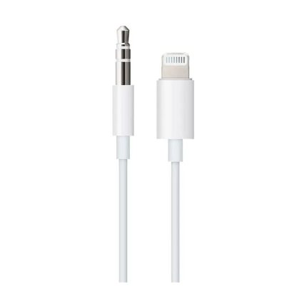 Cable adpatador apple Lightning a 3.5 mm de audio