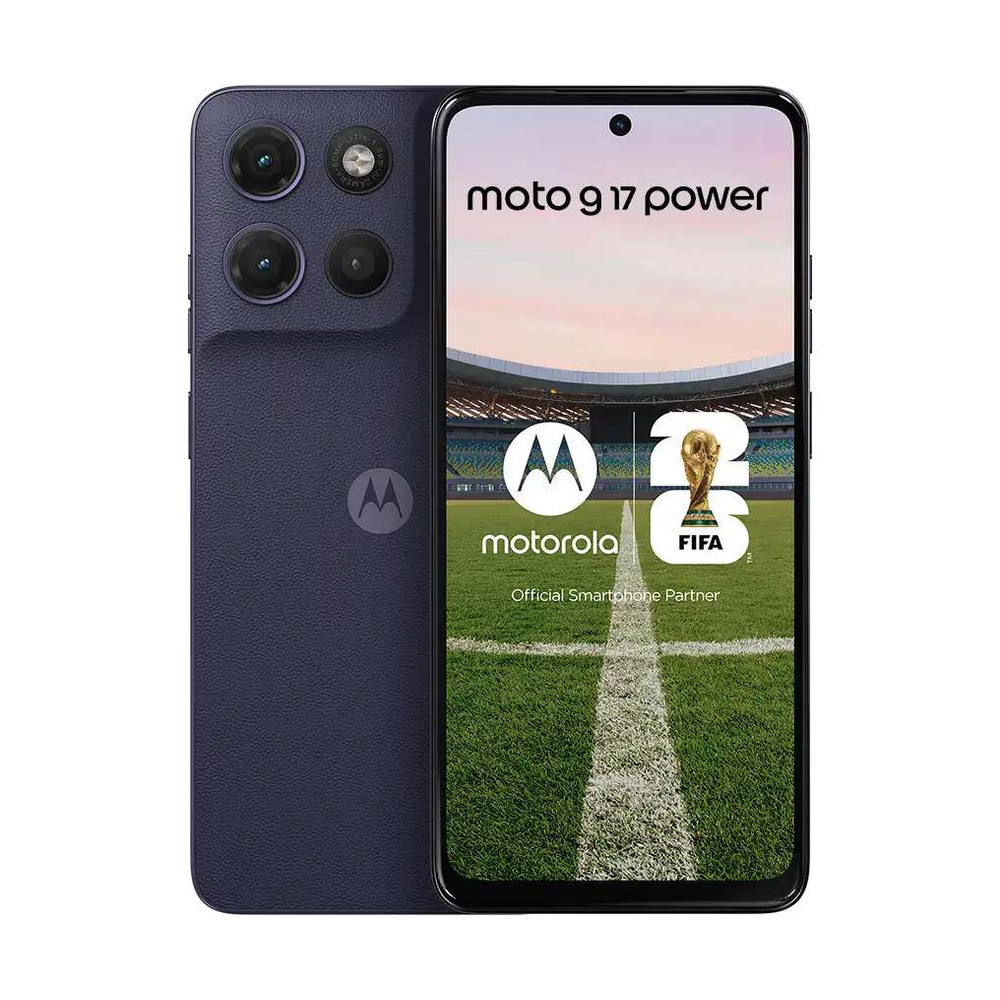 MOTO G17POWER 4GB+16GB/256GB Bateria 6000 mAh Azul Arandano MOTO G17POWER 4GB+16GB/256GB Bateria 6000 mAh Azul Arandano