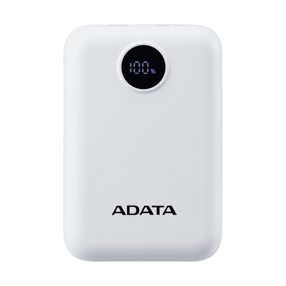Power Bank Adata C100 de 10.000mAh Blanco Power Bank Adata C100 de 10.000mAh Blanco