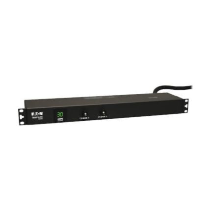 Unidad de distribucion PDU Tripplite Monofásico con Medidor Digital 30A 120V 1U de Rack