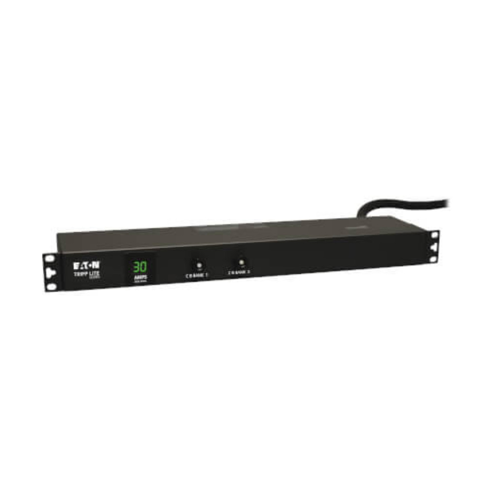 Unidad de distribucion PDU Tripplite Monofásico con Medidor Digital 30A 120V 1U de Rack Unidad de distribucion PDU Tripplite Monofásico con Medidor Digital 30A 120V 1U de Rack