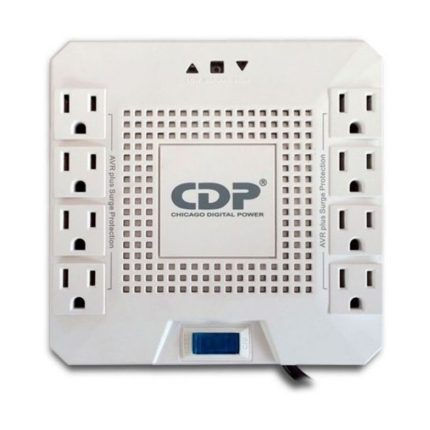Regulador CDP de Voltaje CDP 1800VA 1000W 8 Tomas