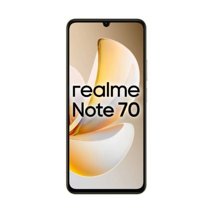 Celular Realme Note 70 RAM 4GB 256GB Dorado