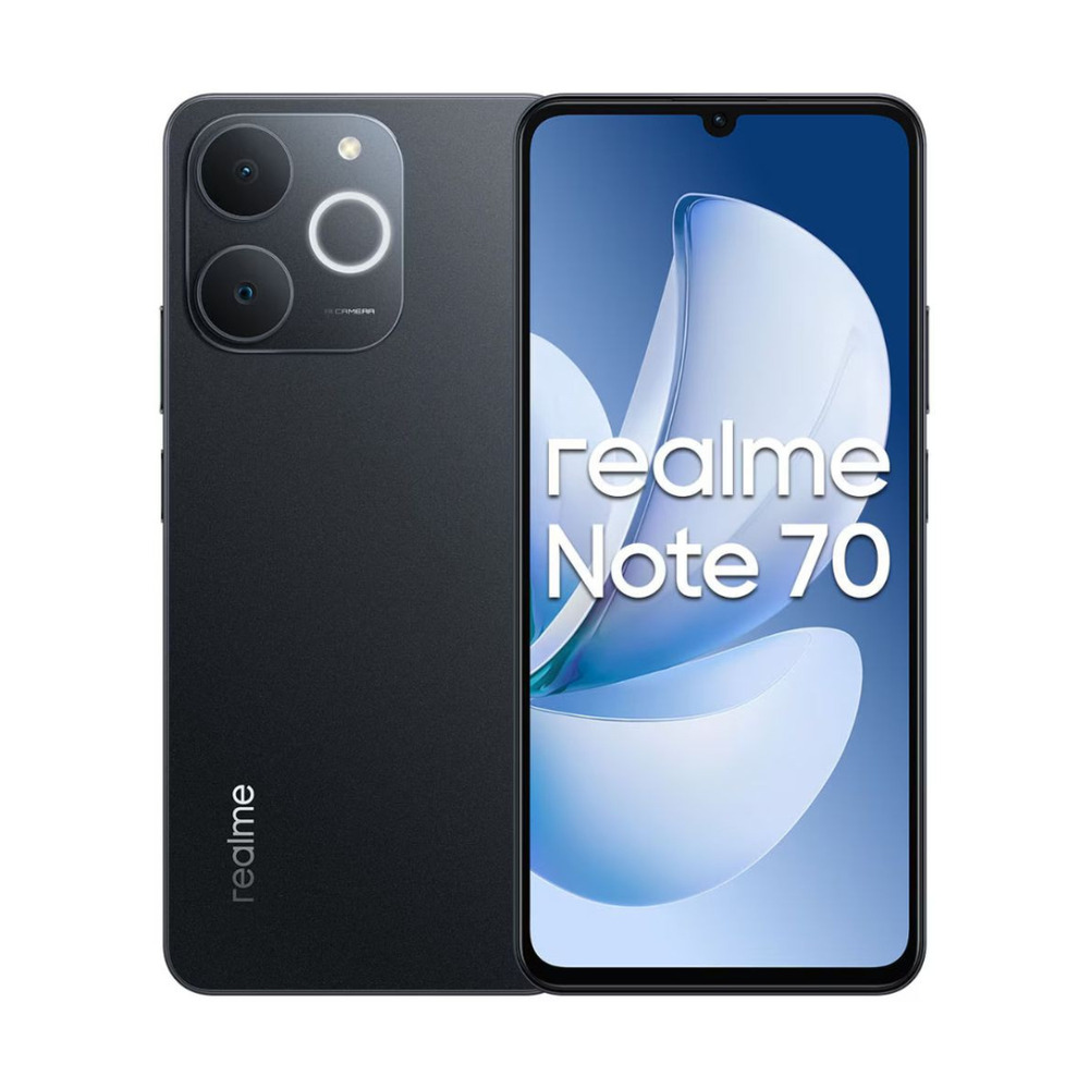 Celular Realme Note 70 RAM 4GB 256GB Negro Celular Realme Note 70 RAM 4GB 256GB Negro