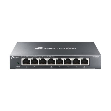 Switch Tplink Omada RP108GE Gigabit 8 puertos PoE administrable para escritorio
