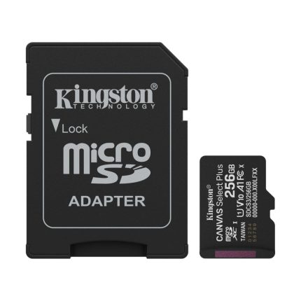 Memoria micro SD KINGSTON Canvas Select Plus Gen3 256GB