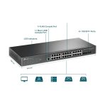 Switch Tp-link SG3428X Gigabit Administrable JetStream 24 puertos