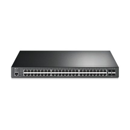 Switch TP-Link JetStream de 48 puertos PoE+ y 4 puertos SFP