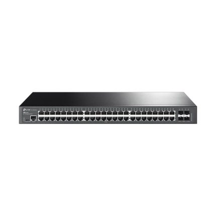 Switch Tplink Omada JetStream Gigabit 48 puertos administrable L2+ 4 puertos SFP+
