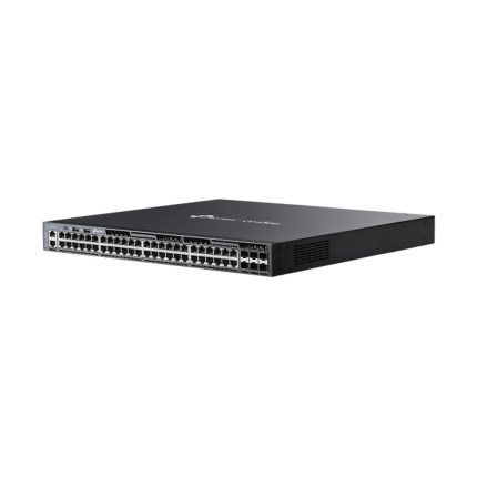 Omada 48-PortGigabit Stackable L3 Managed PoE+ Switch with 6 10GE SFP+ Slots
