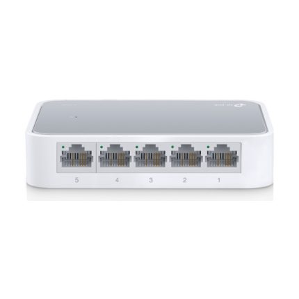Switch TPLINK 5 puertos No administrable 10/100Mbps para escritorio