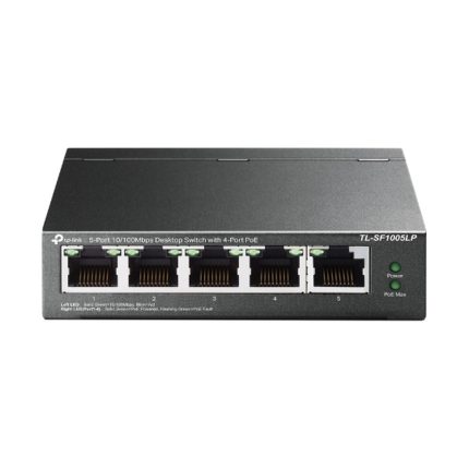Switch Tplink TL-SF1005LP 5 Puertos PoE no administrable para escritorio