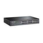 Switch TPLINK 24 puertos No administrable Fast internet RJ45 de Escritorio o Rack