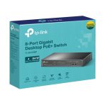 Switch Tplink TL-SG1008P Gigabit 8 puertos PoE no administrable para escritorio