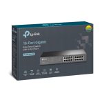 SwitchTPLINK Easy Smart de 16 Puertos Gigabit con 8 Puertos PoE+