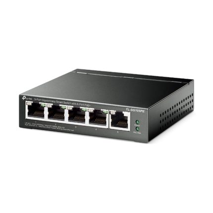 Switch Tplink TL-SG105PE Gigabit 5 puertos administrable para escritorio