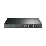 Switch Tplink TL-SG1218MP Gigabit 18 puertos no administrable PoE montaje en rack 2 ranuras SFP
