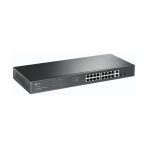 Switch Tplink TL-SG1218MP Gigabit 18 puertos no administrable PoE montaje en rack 2 ranuras SFP
