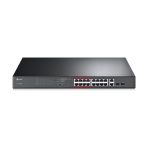 Switch Tp-link TL-SL1218MP Gigabit administrable 16 puertos PoE