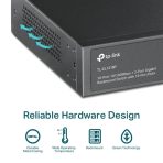 Switch Tplink TL-SL1218P Gigabit 16 puertos no administrable PoE+ montaje en rack
